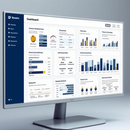 Textile ERP Dashboard Interface